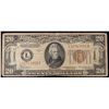Image 2 : 1934A $20 Hawaii WWII Emergency Currency Federal Reserve Note Fr-2305 Grades f+
