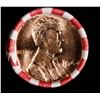 Image 2 : Shotgun Lincoln 1c roll, 1964-p 50 pcs Bank Wrapper.