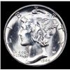 Image 2 : 1944-s Mercury Dime 10c Grades GEM++ FSB