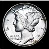 Image 2 : 1942-p Mercury Dime 10c Grades GEM+ Unc