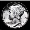 Image 2 : 1943-p Mercury Dime 10c Grades GEM+ Unc