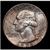 Image 2 : 1958-p Washington Quarter 25c Grades GEM+ Unc