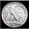 Image 3 : 1943-p Walking Liberty Half Dollar 50c Grades Choice AU