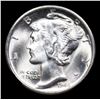 Image 2 : 1944-s Mercury Dime 10c Grades GEM++ Unc