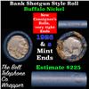 Image 1 : Buffalo Nickel Shotgun Roll in Old Bank Style 'Bell Telephone'  Wrapper 1926 &s Mint Ends