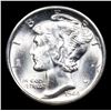 Image 2 : 1944-s Mercury Dime 10c Grades GEM++ FSB