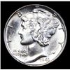 Image 2 : 1943-p Mercury Dime 10c Grades GEM++ FSB