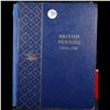 Image 2 : Partially Complete British Pennies Book 1860-1901 35 coins