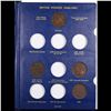 Image 3 : Partially Complete British Pennies Book 1860-1901 35 coins