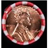 Image 2 : Shotgun Lincoln 1c roll, 1964-p 50 pcs Bank Wrapper.