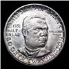 Image 2 : 1951-p BTW Old Commem Half Dollar 50c Grades Select+ Unc