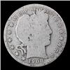 Image 2 : 1908-d Barber Half Dollars 50c Grades g+