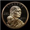 Image 8 : Proof Group of 5 2000-2008 Sacagewea 1 Dollar Coins, Gem++ Grades GEM++ Proof Deep Cameo