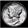 Image 2 : 1945-p Mercury Dime 10c Grades GEM+ Unc