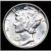 Image 2 : 1942-s Mercury Dime 10c Grades GEM+ Unc