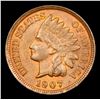 Image 2 : 1907 Indian Cent 1c Grades Choice Unc RB