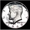 Image 2 : Proof 1969-s Kennedy Half Dollar 50c Grades GEM++ Proof Deep Cameo