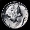 Image 2 : 1945-d Mercury Dime 10c Grades GEM+ Unc