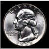 Image 2 : 1958-p Washington Quarter 25c Grades GEM+ Unc