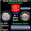 Image 1 : Buffalo Nickel Shotgun Roll in Old Bank Style 'Bell Telephone'  Wrapper 1923 &d Mint Ends