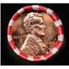 Image 2 : Shotgun Lincoln 1c roll, 1964-d 50 pcs Bank Wrapper.