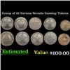 Image 1 : Group of 10 Various Nevada Gaming Tokens
