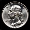 Image 2 : 1955-d Washington Quarter 25c Grades GEM+ Unc