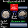 Image 1 : Buffalo Nickel Shotgun Roll in Old Bank Style 'Bell Telephone'  Wrapper 1925 &s Mint Ends