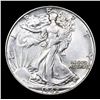 Image 2 : 1942-p Walking Liberty Half Dollar 50c Grades Select AU