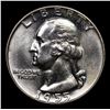 Image 2 : 1955-d Washington Quarter 25c Grades GEM+ Unc