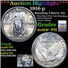 Image 1 : ***Auction Highlight*** 1916-p Standing Liberty Quarter 25c Graded ms64+ FH BY SEGS (fc)