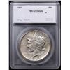 Image 4 : ***Auction Highlight*** 1921-p Peace Dollar $1 Graded ms62 details BY SEGS (fc)