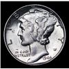 Image 2 : 1944-p Mercury Dime 10c Grades GEM++ Unc