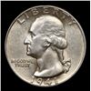 Image 2 : 1941-p Washington Quarter 25c Grades Select Unc