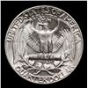 Image 3 : 1947-p Washington Quarter 25c Grades Choice+ Unc