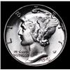 Image 2 : 1943-p Mercury Dime 10c Grades GEM+ Unc