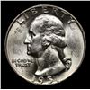 Image 2 : 1951-d Washington Quarter 25c Grades Choice+ Unc