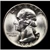 Image 2 : 1946-s Washington Quarter 25c Grades GEM Unc