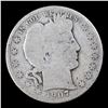 Image 2 : 1907-o Barber Half Dollars 50c Grades g, good
