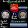 Image 1 : Buffalo Nickel Shotgun Roll in Old Bank Style 'Bell Telephone'  Wrapper 1926 &d Mint Ends