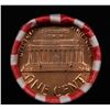 Image 2 : Shotgun Lincoln 1c roll, 1962-d 50 pcs Bank Wrapper.
