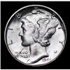 Image 2 : 1944-s Mercury Dime 10c Grades GEM+ Unc