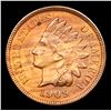 Image 2 : 1909 Indian Cent 1c Grades Gem+ Unc RB