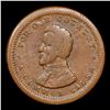 Image 2 : 1861-1865 Civil War Token Andrew Jackson / Common Cause / Now And Forever F-135/441 Civil War Token 