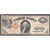 Image 2 : 1917 $1 Large Size Red Seal United States Note Sig. Teehee & Burke Fr-36 Grades vf, very fine