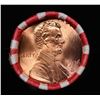 Image 2 : Shotgun Lincoln 1c roll, 1996-d 50 pcs Bank Wrapper.