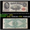 Image 1 : 1917 $2 Large Size Legal Tender Note FR-60 Thomas Jefferson Grades vf+