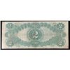 Image 3 : 1917 $2 Large Size Legal Tender Note FR-60 Thomas Jefferson Grades vf+