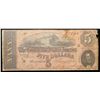 Image 2 : 1864 $5 Confederate Note, T69 Grades vf, very fine