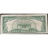 Image 3 : **Star Note** 1928C $5 Red Seal United States note Grades vf++